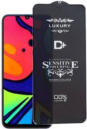 A-Allin1 Edge To Edge Tempered Glass for Samsung Galaxy F41, (Premium Luxury D+ Sensitive Touching Edge to Edge Tempered Glass With Camera Open Cut)