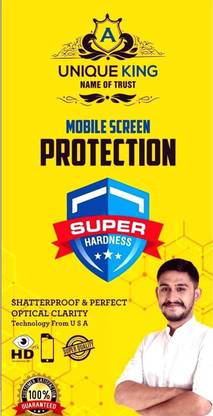 UNIQUE KING NAME OF TRUST Front and Back Screen Guard for Realme 5