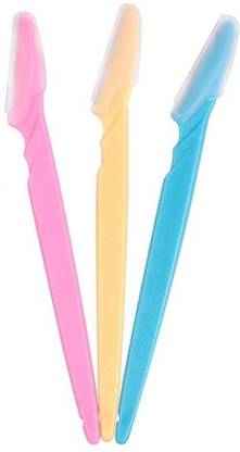 MYEONG Eyebrow Shaper Manual Razor for Women  (Pack of 3) at Rs. 50