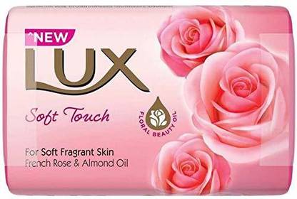 LUX Soft Touch Strawberry & Cream Soap 3 N (100 g Each)