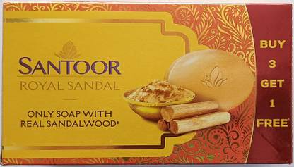 Santoor Royal Sandal (with real sandalwood)