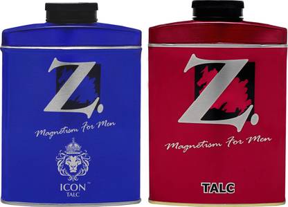 Z - Magnetism for Men Z ICON Talc Pack of 2