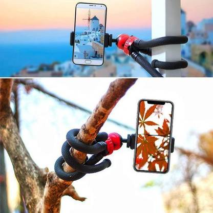 Triangle Ant Gorilla Grip Tripod Stand For Mobile Phone, Dslr Camera & Gopro+ Free Mobile Holde Tripod