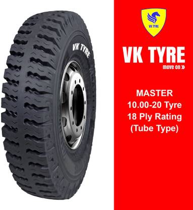 VK TYRE MASTER LUG 10.00-20 4 Wheeler Tyre