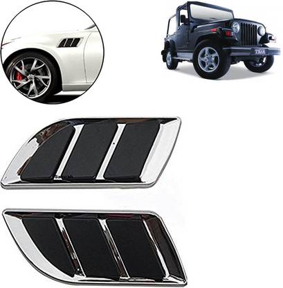 aksmit 3D Car Air Flow Vent Fender Side Door Decals Stickers FLS5226 ForThar_bs097 Side Scoop