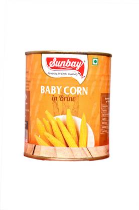 Sunbay Baby Corn In Brine 800 gm Corn