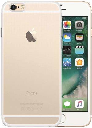 Flipkart SmartBuy Back Cover for Apple iPhone 6S Clear TPU Case