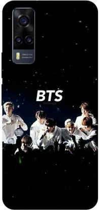 ThePrintlink Back Cover for Vivo Y31, V2036, HEARTBEAT, BTS ARMY, BANGTAN, KPOP