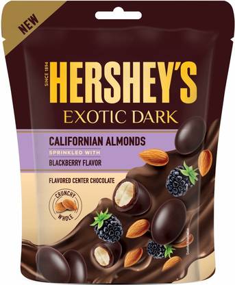 HERSHEY'S Exotic Dark Californian Almonds Truffles