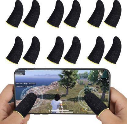 NAFA Thumb and Finger Sleeves (Invidually Packed) for PUBG Mobile Game (6 Pairs) Finger Sleeve