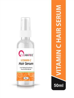 Clearance VITAMIN C HARI SERUM SMOOTHING & SOFT & SILKY HAIR 100ML (50 *2=100 ml)