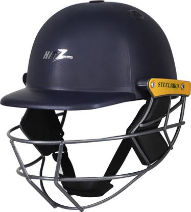 Steelbird Cricket Helmet Blue With Green Detachable/Washable Interior,Mild Steel Grill Cricket Helmet