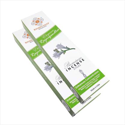 Rishivdeep Fragrance Elegance Rajnigandha (100g) x Pack of 2 Elegance Rajnigandha