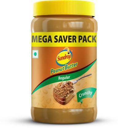 Sundrop Peanut Butter, Crunchy, 924g Pack of 1