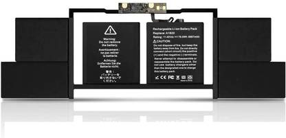 WISTAR Laptop Battery Compatible with A1820 Laptop Battery for MacBook Pro 15 inch A1707 Late 2016 Mid 2017 EMC 3162 3072 Series MLH32LL/A MLH42LL/A MLW72LL/A MLW72HN/A MLW82LL/A MPTR2LL/A MPTW2LL/A 4 Cell Laptop Battery