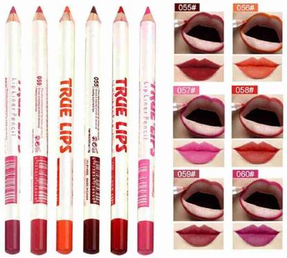 tanvi27 Smudge proof Eye Brown, Lip-liner & Eyeliner Multi Use Pencils Set