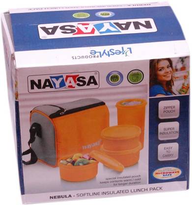 NAYASA Nebula 3 Containers Lunch Box
