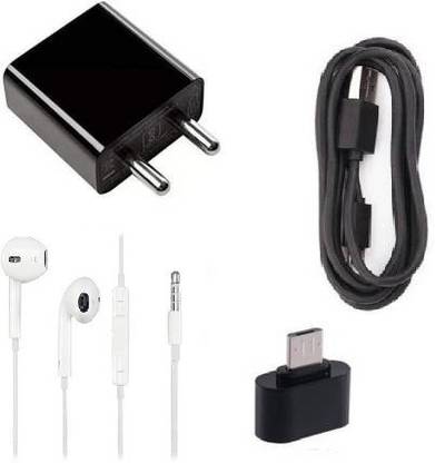 Prifakt Wall Charger Accessory Combo for Xiomi Mi Note 5 / Note 5 Pro / Xiomi Redmi 3S Prime / Xiomi Mi Redmi 4 / Redmi 4A / Redmi Note 5/ Redmi 5/ Redmi 5A/ Redmi Note 4 / Xiomi Mi Note 4 / Mi 5A