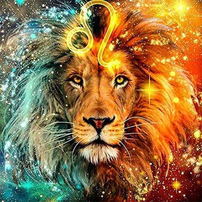 HASTHIP 5D Diamond Painting by Number Kit, Drill Painting Rhinestone,Diamond Painting Canvas 7 inch x 3 inch Painting