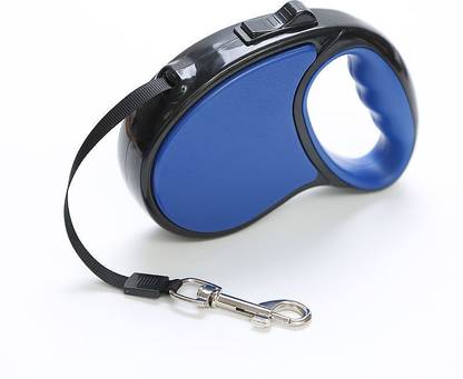 PETANGEL Retractable Dog Leash, 360° Tangle-Free Pet Leash, Anti-Slip Handle One-Handed Brake/Pause/Lock 5 Meter Nylon 500 cm Dog Strap Leash