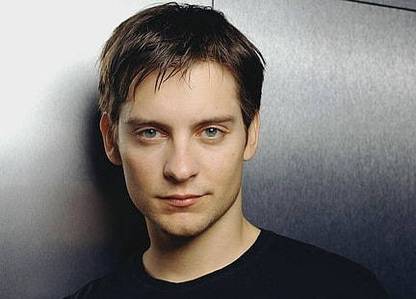 Tobey Maguire Guy Actor Face Matte Finish Poster Paper Print