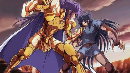 Anime Saint Seiya Gemini Kanon Gemini Saga Matte Finish Poster Paper Print