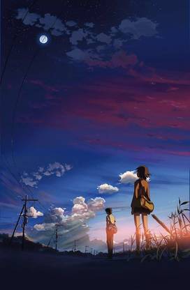 5 Centimeters Per Second Anime Makoto Shinkai Matte Finish Poster Paper Print