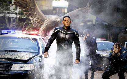Will Smith Hancock Hancock Movie Matte Finish Poster Paper Print