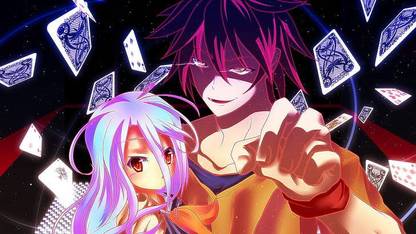 Anime No Game No Life Shiro No Game No Life Sora No Game No Life Matte Finish Poster Paper Print
