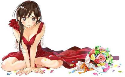 U Chizuru Ichinose Girl I D Like To Borrow A Girlfriend Matte Finish Poster Paper Print