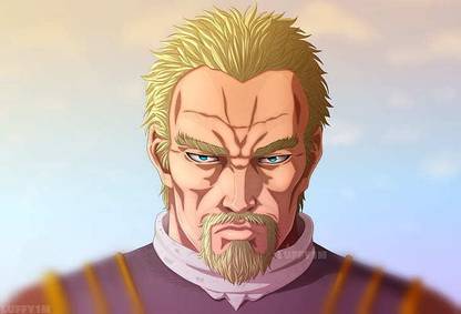 Anime Vinland Saga Askeladd Vinland Saga Matte Finish Poster G-16 Paper Print