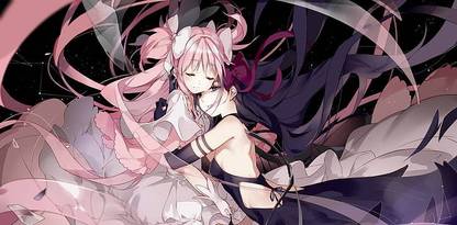 Anime Puella Magi Madoka Magica Homura Akemi Homura Akuma Matte Finish Poster Paper Print