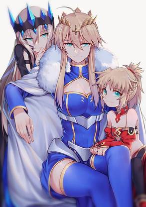 Fate Series Fate Grand Order Fate Stay Night Fate Apocrypha Matte Finish Poster Paper Print
