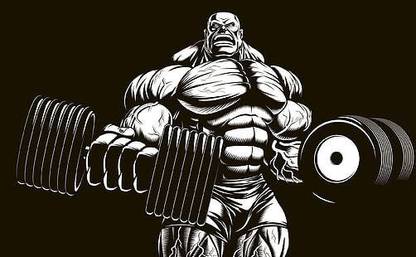 Art Muscle Muscle Bodybuilding Matte Finish Poster Paper Print