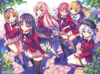 Anime Classroom Of The Elite Airi Sakura Arisu Sakayanagi Matte Finish Poster Paper Print