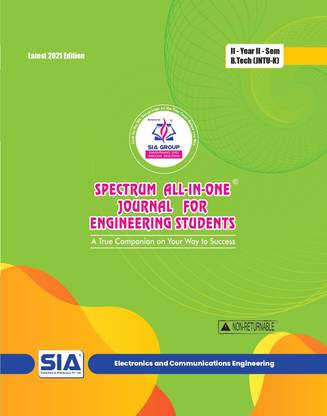 Spectrum All In One Journal For Engineering Students Electronics And Communications Engineering