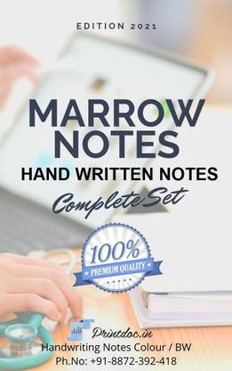 Marrow PG Notes 2021 Edition 5.0