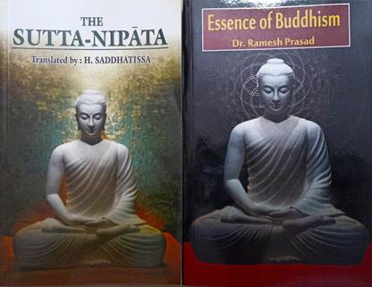 The Sutta Nipata+essence Of Buddhism (Combo Of 2 Books)