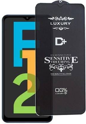 A-Allin1 Edge To Edge Tempered Glass for Samsung Galaxy F12, (Premium Luxury D+ Sensitive Touching Edge to Edge Tempered Glass With Camera Open Cut)