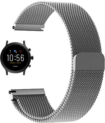 Appysun Fossil - Gen 5 20mm silver Smart Watch Strap