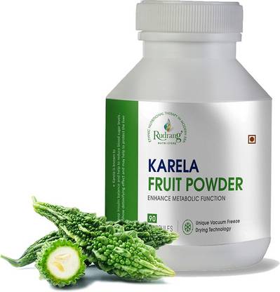 Rudrang Nutri Store Karela Fruit Powder Capsule