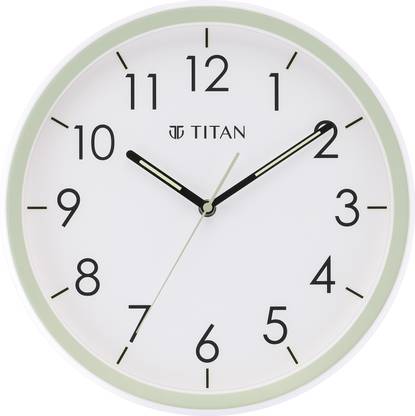 Titan Analog 32.5 cm X 32.5 cm Wall Clock