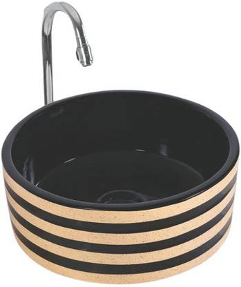 UKEN (MEGA-305)Imported Luxury European Style Designing Bathroom Sink/Wash Basin/Table Top(15X15)At Very Reasonable Price MEGA-305 Vessel Sink