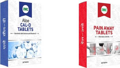IMC ALOE CAL D TABLET & PAIN AWAY TABLET