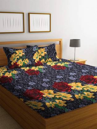 DEVICE 225 TC Polycotton Double Animal Flat Bedsheet