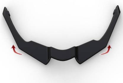 Rtech YAMAHA R15 V2 WINGLET (BLACK) Bike Fairing Kit