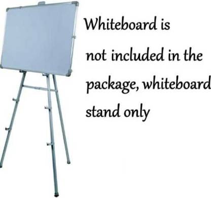 tulsi sales corporation portable presentation tripod stand for whiteboard & notice board & Panting board suitable for size upto 5/3 ft (only stand) Black board