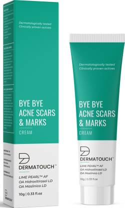 Dermatouch Bye Bye Acne Scars & Marks Cream | Acne Scars Corrector | Formulated Specially to Address Scars & Marks | Gives Even Skin Tone | Suitable For All Skin Types