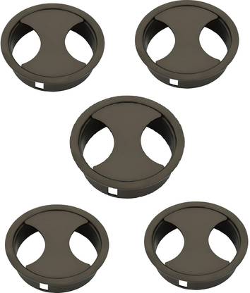 Nixnine Cable Manager Cable Hole Cover Grommet, Table Desk Grommet 2.5 Inch, Graphite Antiqu Desk Cord Cable Hole Cover Grommet, Computer Wire Cable Organiser Manager, (Graphite Antiqu) (2.5Inch) Pack of 1 Cable Protector
