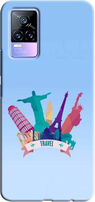 Azure Back Cover for Vivo Y73